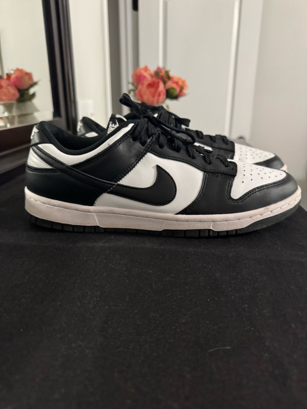 Nike Low-Top panda Sneakers in Black and White